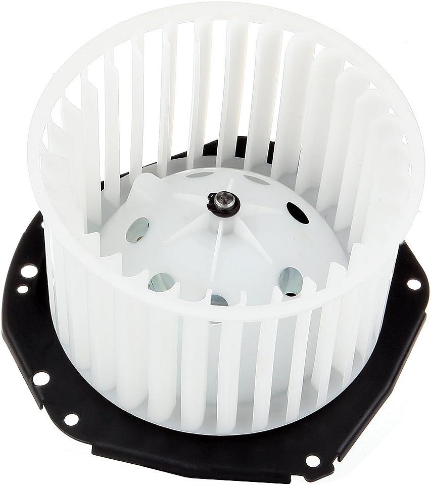 ECCPP HVAC Plastic Heater Blower Motor for Chevrolet w/Fan Cage fit for 86-95 for Chevrolet Astro /92-96 for Chevrolet C1500 /95-96 for Chevrolet Tahoe /92-96 for GMC C1500