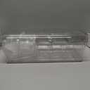 Large Ice Chilled Condiment CaddyChilled Condiment Containers Server with Lids for 5 Removable Compartments (2.5 cup)Serving Platters , Fruit & Garnish Tray for Party Supplies & Bar Accessories