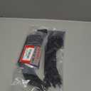 Zip Ties Assorted Sizes 4+6+8+12 inch, 200 Pack, Black Cable Ties, UV Resistant Wire Ties for Indoor and Outdoor Use, LOCKLOCK
