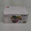 16 cup glass bowl 850W Electric Food Processor,LED timer. 3-Tiered 6 Cutting Edges blade for mincing, chopping,Ideal as meat grinder,fresh vegetables chopper,pet food process in kitchen.