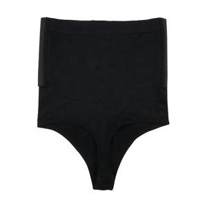 Tummy Control Underwear for Women High Waist Stay-Put Body Shaper Girdle Compression Shapewear Thong, XL Black