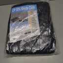 Roshad Black 30% Shade Cloth,10ft x 30ft Sunblock Fabric Cut Edge UV Resistant for Garden Plants Cover, Greenhouse, Barns Kennel, Patio, Tomatoes with Clips