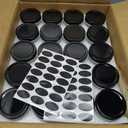 QAPPDA 4oz Glass Jars With Lids,Small Mason Jars,Mini Canning Jars With Black Lids For Honey,Jam,Jelly,Wedding Favor,Shower Favors,Spice Jars For Kitchen Storage & Home,Set of 40