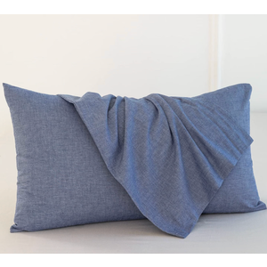 Pillow For Comfortable Sleep, Medium Size, Heather Blue