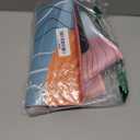 Auhoahsil Ultra Large Gaming Mousepad, XXL Desk Mat, Pretty Extended Full Size Desktop Matt for Keyboard, Laptop & Computer, 35.5 x 15.7 in, Abstract Orange Pink Pattern