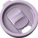 Kepwam Replacement Spill-Resistant Sliding Lid for Kepwam Self Heating Coffee Mug  BPA-Free, Easy to Use & Clean, Compatible with T1, T2 & T2 Plus Smart Mugs (Lilac Violet)
