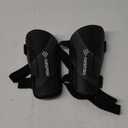 Shin Guards Soccer Kids Youth, CE Certified Airsfish Shin Guard Protection Gear for 2-18 Years Old Boys Girls Teenagers High Impact Resistant Breathable Comfortable 1 Pair 4 Sizes (Small, Black)