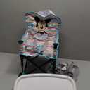 Bright Starts Disney Mickey Mouse Pop 'N Sit Portable Booster, Indoor/Outdoor Use, Floor Seat with Feeding Tray, Blue, 6 Mos - 3 Yrs