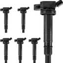 PHILTOP UF495 Ignition Coil Pack, Compatible with 2003-2010 4Runner, 2006-2011 Camry, 2010-2015 xB, 2017-2021 Tacoma, 2009-2012 Matrix, 2005-2011 Tundra, 2007-2008 Solara, 2009-2010 Corolla 2.4L 2.7L