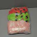 WAKOSAN Christmas Warm Fuzzy Slipper Socks for Women,Winter Fluffy Warm Indoor Socks,Free Size3 Pairs (7.5, Colorful)