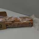 Natural Bamboo Wall Panel for Interior Wall Decor, Pole Wrap Wainscoting Interior Wall Cladding Panel for Kitchen Island, Bedroom, Living Room Office,Decor (48" H x 96" L, Brown Burned)