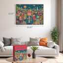 Jigsaw Puzzles for Adults 1000 Pieces, Big News Puzzle, Colorful as Home Wall Decor for Family Challenging Games