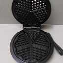 Mueller Heart 5 Waffle Maker, Waffle Iron, Adjustable Browning Control & Nonstick, Cool Touch Handle, Easy to Clean, Small Kitchen Appliances