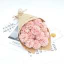 Artificial Flowers Chrysanthemum Ball Flowers Bouquet 10pcs Present for Important People Glorious Moral for Home Office Coffee House Parties and Wedding (Light Pink)