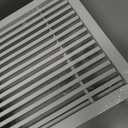 Linear Bar Air Grille 32" X 8", Aluminum Air Supply/Return Grilles,Easy Air Flow,Removable Grille/Door-HVAC Air Vent Cover,White[Outer Dimensions: 32.8"w X 8.8"h]