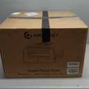 Upgraded Pizza Oven Heats up to 840F Makes 12 Inch Pizzas in 90 Seconds Countertop Electric Pizza Maker with 6 Touchscreen Presets Pizza Stone & Peel Included - Stainless Steel