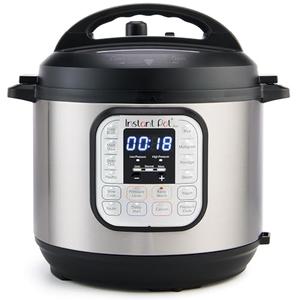 Instant Pot Duo 7-in-1 Electric Pressure Cooker, Slow Cooker, Rice, Steamer, Sauté, Yogurt Maker, Warmer & Sterilizer, Includes App With Over 800 Recipes, Stainless Steel, 6 Quart