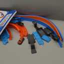 Toy Car Track Gift Set for Boys Kids Age 3-5 4-7 8-12, Long Race Tracks with 4 Action Loops and 4 High-Speed Slot Die-Cast Race Cars, 35+ Pieces Race Tracks to Create Multiple Configurations