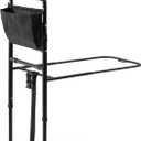 Medline Bed Assist Bar with Storage Pocket, Height Adjustable Bed Rail for Elderly Adults, Assistance for Getting In and Out of Bed at Home