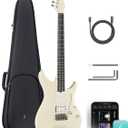Enya Inspire Smart Electric Guitar, 39" Carbon Fiber, Built-in 15W Speaker