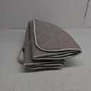 Baby Play Mats for Floor, 50x50 Playpen Mat for Babies, Extra Thicker & Soft Floor Crawling Mat, Foldable Non-Slip Playmat Cushioned for Infants Toddlers, Boho Leaf Style (Brown-b)