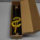 42" Metal Pimp Cane with Sparkling $ Plastic Handle, Premium Walking Stick for Gangster Wizard & LadyBoss Costumes Vintage Cane Cosplay Accessories for Halloween Dress-up & Dramatic Stage Shows