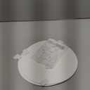 Sosation 6 Pcs Ceiling Cover Plate Wall Hole Cover Plastic Flat Blank Plate with 48 Pcs Double Faced Adhesive Tape for Ceilings or Wall (10 Inch)