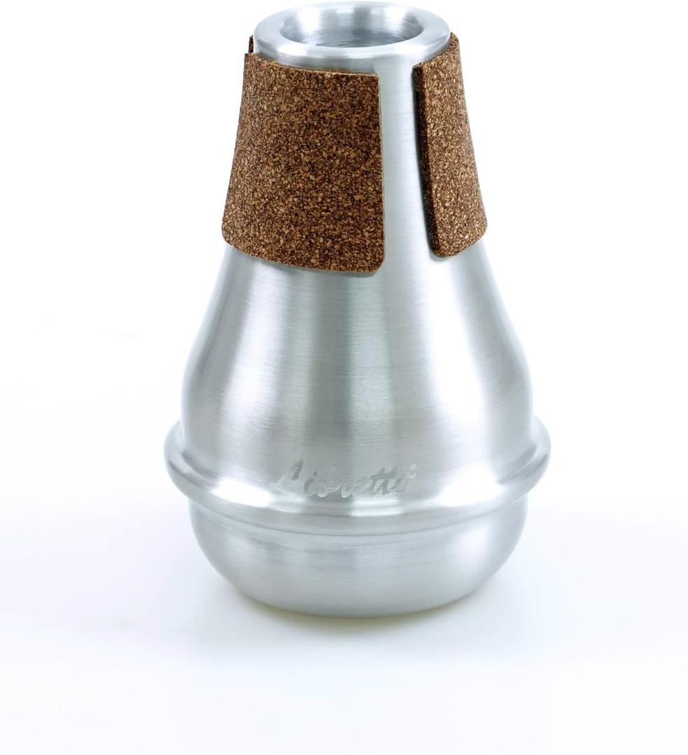 Libretto Aluminum Practice Mute for Trombone Lightweight Practice & Performance Mute for Student and Professional Players