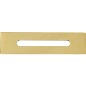 Kingston Brass TC4012 Made to Match Bathtub Overflow Hole Cover, Polished Brass