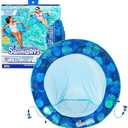 Swimways Elite Spring Float Papasan Pool Lounger, Inflatable Pool Floats Adult with Fast Inflation, Pool Lounge Chair for Adults up to 250 lbs