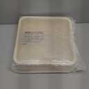 Clear Display Case for Figures, Wall-Mounted Doll Storage Box, Adjustable Display Stand with Door Dust and Moisture Proof Suitable for Lego Collectibles Action Figures Pop Mart (Cream)