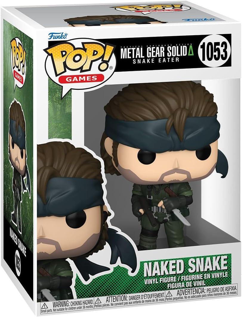 Funko Pop Games: Metal Gear - Naked Solid Snake - Metal Gear Solid - Collectable Vinyl Figure - Gift Idea - Official Merchandise - Toys for Kids & Adults - Video Games Fans