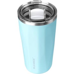 20oz Soft Touch Diamond Tumbler - Double Wall Vacuum Insulated Stainless Steel Coffee Cup | Leak-Resistant Detachable Lid, Cup Holder Friendly, BPA Free Dishwasher Safe, Thoughtful Gift for Women