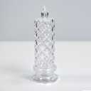 6 Pieces Rose Candles for Home Decoration, Crystal Candle Lights