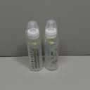 Dr. Brown's Natural Flow Anti-Colic Options+ Narrow Baby Bottle, Frog and Pig, 8 oz/250 mL, with Level 1 Slow Flow Nipple, BPA-Free, 0m+, 2-Pack