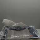 Stainless Steel Litter Box with Lid XL Extra Large Litter Box Enclosed Top Entry Metal Litterbox for Big Cats Easy Cleaning Anti-Leakage & High Sided with Mat Aisle & Scoop, Dark Grey