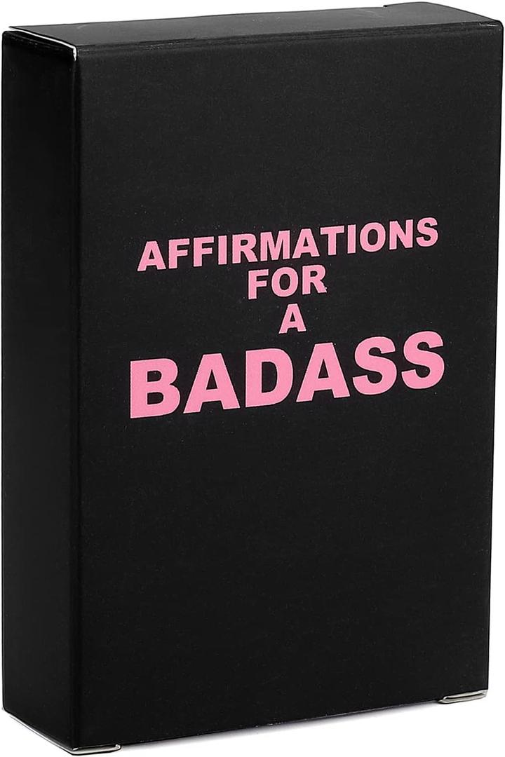 shoprotik Badass Affirmation Cards - Daily Motivational and Inspirational Cards for Women