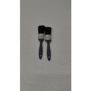 RDEXP Paint Brush Tool w/Plastic Handle for Cabinet Home Improvement 1/2 inch, Pack of 2