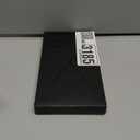 for Samsung Galaxy S25 Edge Case Leather with Stand, Anti-Slip Shockproof Loop, Compatible with MagSafe, Magnetic Protective Galaxy S25 Edge Leather Case (Black, S25 Edge-6.7inch)