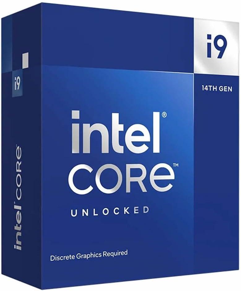 Intel Core i9-14900KF Desktop Processor 24 cores (8 P-cores + 16 E-cores) up to 6.0 GHz