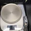 Greater Goods Digital Kitchen Scale with LCD Display, Weighs in Grams and Ounces, Batteries Included, Weighs up to 11 Pounds, White (No Bowl)