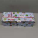 Cute Ceramic Succulent Garden Pots, Planter with Drainage and Attached Saucer, Set of 5 -Plants Not Included (Burner)