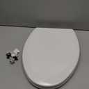 Bemis 1500EC Durable Wooden Toilet Seat, Easy Clean Hinges, Made in USA, Elongated, White, Pack of 1