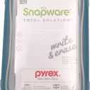Snapware Total Solution Pyrex Glass Storage Container with Lid 4 Piece Set