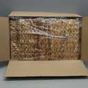 Water Hyacinth Pantry Baskets Set of 4, 12.5 x 9.5 x 6in Wicker Storage Baskets for Shelves, Pantry Baskets Organization, Bathroom Shelves Storage Basket