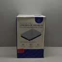 3 Inch Gel Memory Foam Mattress Topper Full Size, Cooling Bed Topper for Pressure Relief with Removable Breathable Soft Cover, CertiPUR-US Certified