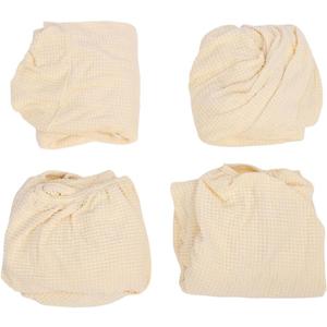 RV Dinette Cushion Covers, Stretchy Polyester Slipcovers for 39-50in Length with Elastic Band Design, for RV Furniture Sofa Seat Protection (Khaki)