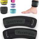 Sportneer Ankle Weights 0.5/1/2/3/5 LBS 1 Pair Wrist Leg Arm Weights for Women Men Kids Child with Adjustable Straps, Strength Weighted for Jogging Running Walking Fitness Gym Workout (Black)