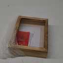 Love-KANKEI Shadow Box Frame 8x10 Shadow Box Display Case with Linen Back Memorabilia Awards Medals Photos Memory Box Gift Carbonized Black