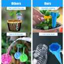 Self Watering Spikes for Plant, Plant Watering Spike,Automatic Plant Waterer for Garden Planter Indoor & Outdoor Adjustable Drip Irrigation Vacation Plant Waterer (20)